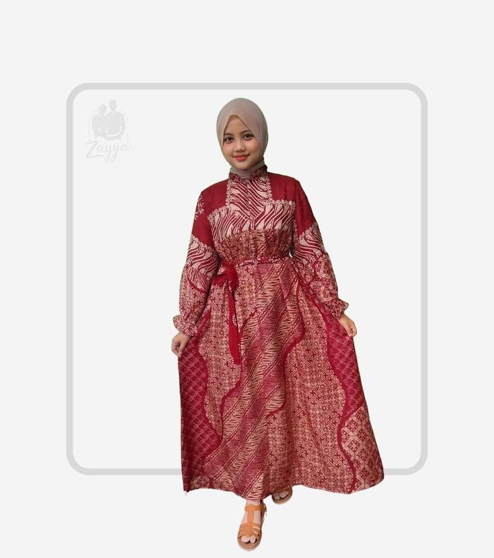 Zayya Tsania ZY018 Gamis busana muslim wanita