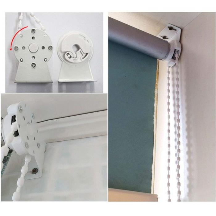 28mm / 38mm Roller Blind Bead Bracket Rantai Manik Tirai Roller Roller Blind Chain