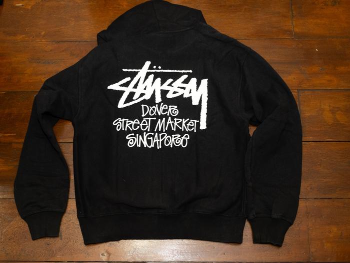 Stussy Dover Street Market Singapore Hoodie Bekas Size Large