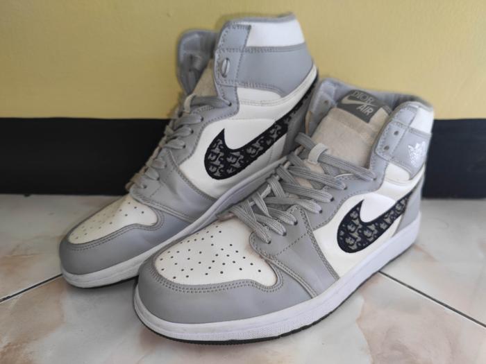 AJ1 High X DIOR, Size 46/30cm Vietnam (2ND, Kondisi 85%)