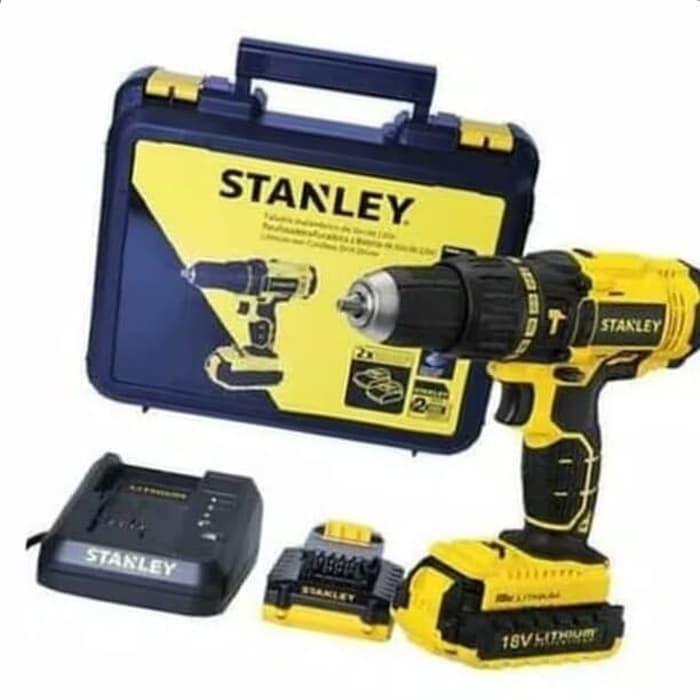 Stanley Sbh201D2K Hammer Drill Mesn Bor Tembok 13 Mm Batery 18V