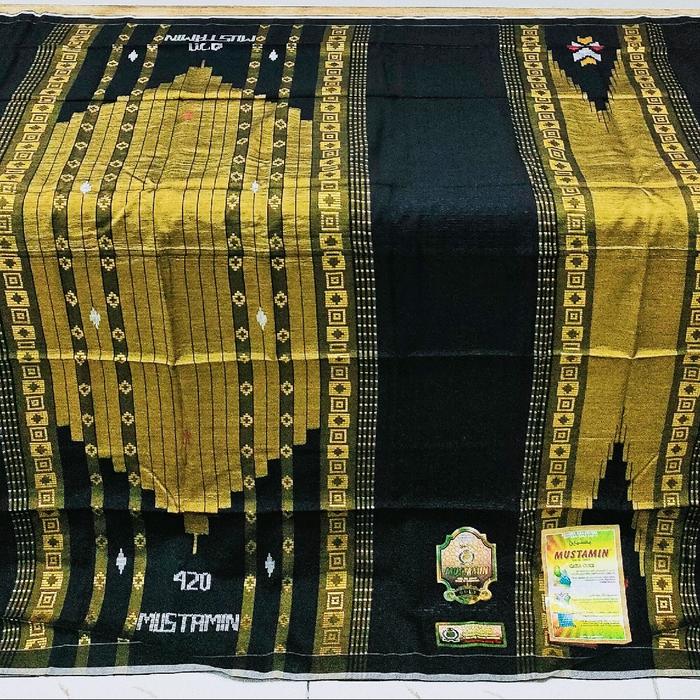 SARUNG FULL SONGKET MUSTAMIN 420 BAHAN SUTRA MESRES