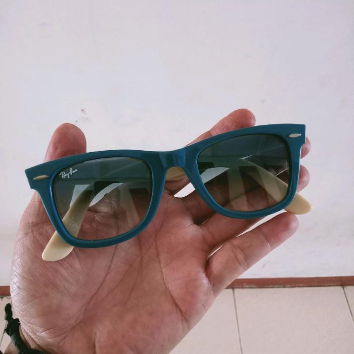 Rayban RB 2140.A size 50-22 frame blue /Antler Eyewear Sunglasses