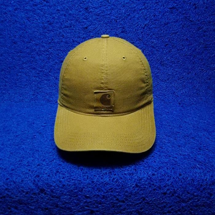 topi carhartt second preloved coklat casual