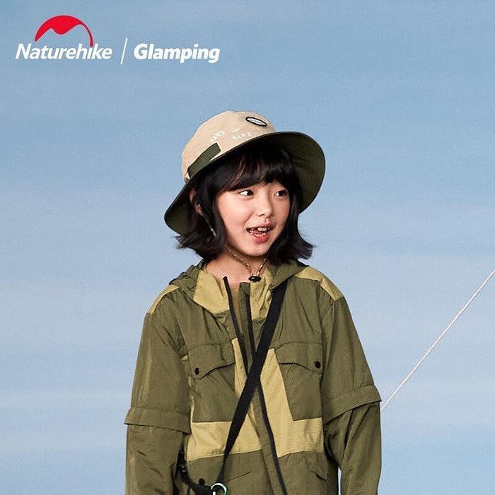 Topi Anak Naturehike Nh22Mz003 Bucket Hat Topi Rimba Children Original