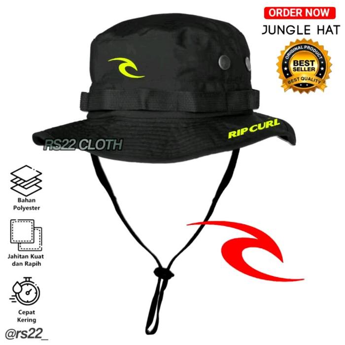 Topi Rimba dengan Desain logo RipCurl Kualitas Premium Distro