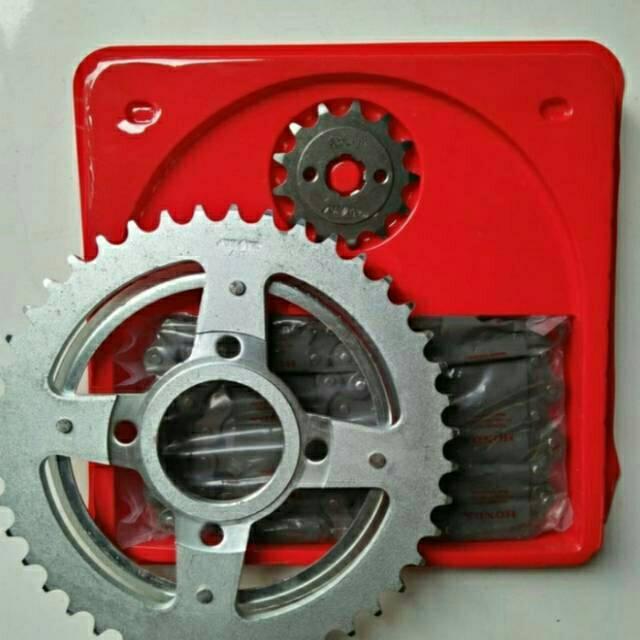 GIR SET HONDA TIGER LAMA GIR PLUS RANTAI TIGER REVO KCJ ORI