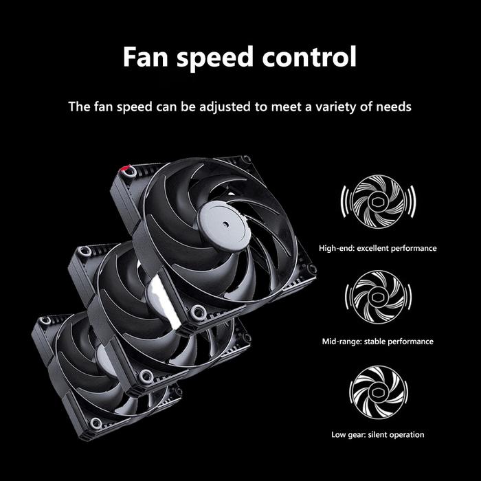 PHANTEKS 4-Pin PWM PC Case Cooling Fan Hydraulic Bearing Radiator CPU