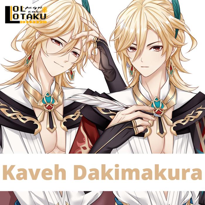 Kaveh Dakimakura Genshin Impact Game Sexy Pillowcase Hugging Pillow