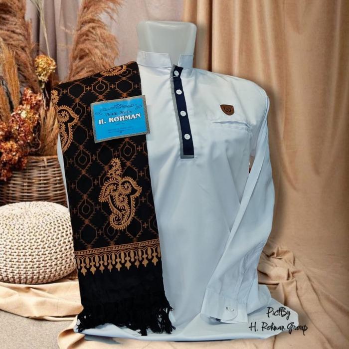 Sorban Laki Laki Motif Kashmiri Trompa Tarim Nu Majelis Rosul Surban Arab Premium Lembut Rida Yaman 