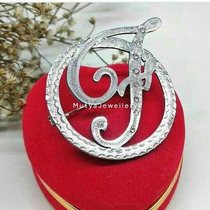 Bros Huruf / Bros Inisial / Bros Pin Huruf Bisa Request Huruf A-Z