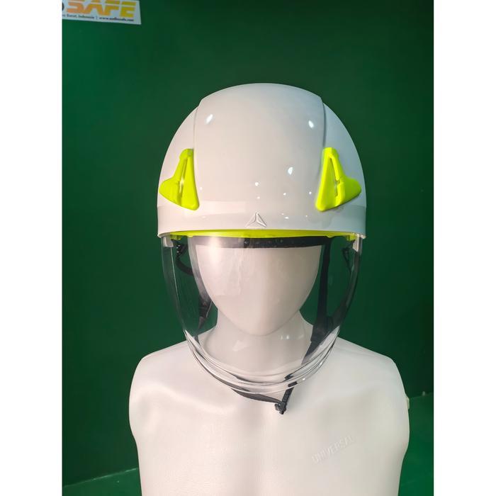 Flash Sale / Helm Safety Double Shell Arc Flash + Visor Delta Plus Onyx2 Pelindung Listrik & Logam P