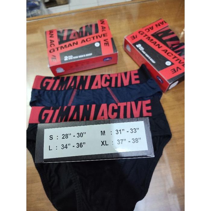 CELANA DALAM GT MAN SPORT ORIGINAL / CD GT MAN ACTIVE / CD GT MAN GTKB 05 / SPKB 05 ISI 2 PCS
