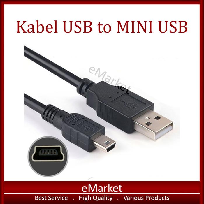 Kabel USB to MINI USB 5pin / Kabel Charger Stick PS3