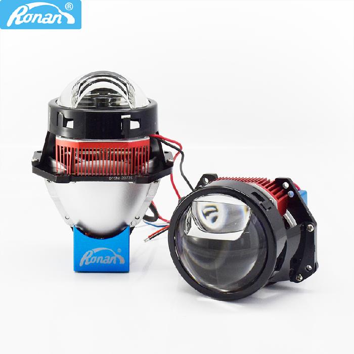Ronan 3inch Matrix Auxiliary Hyperboloid Bi-LED Laser Projector Lens