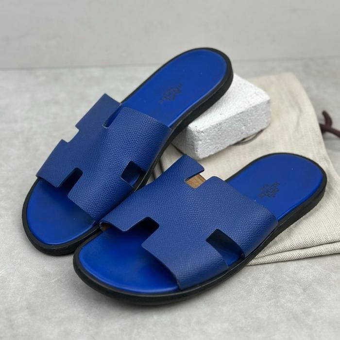 H*r*es Izmir Sandal Epsom Leather BS1124 100% AUTHENTIC