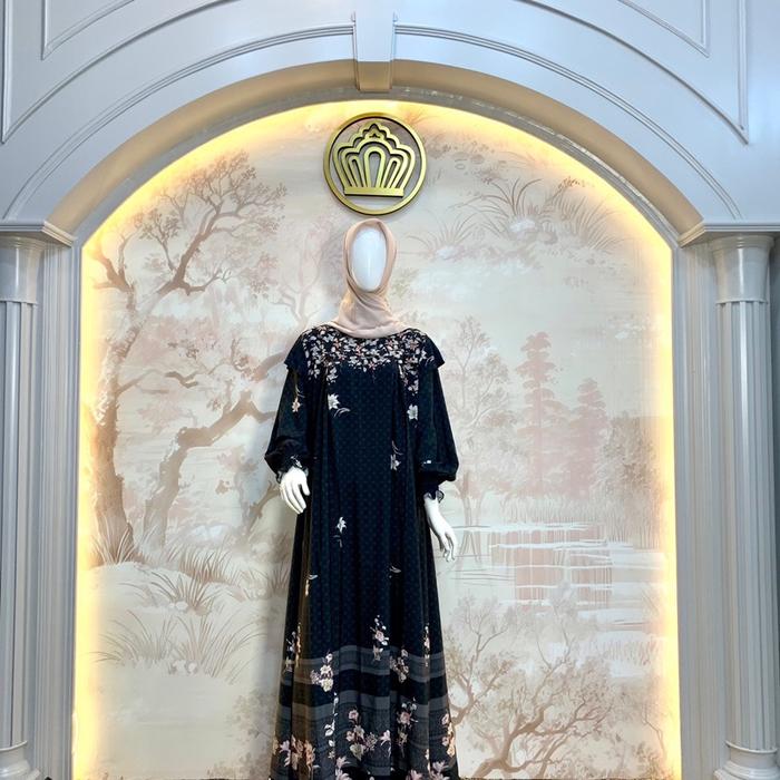 Qoni | Gaun Lemira | Gaun Simple | Gaun Elegan | Gaun Premium