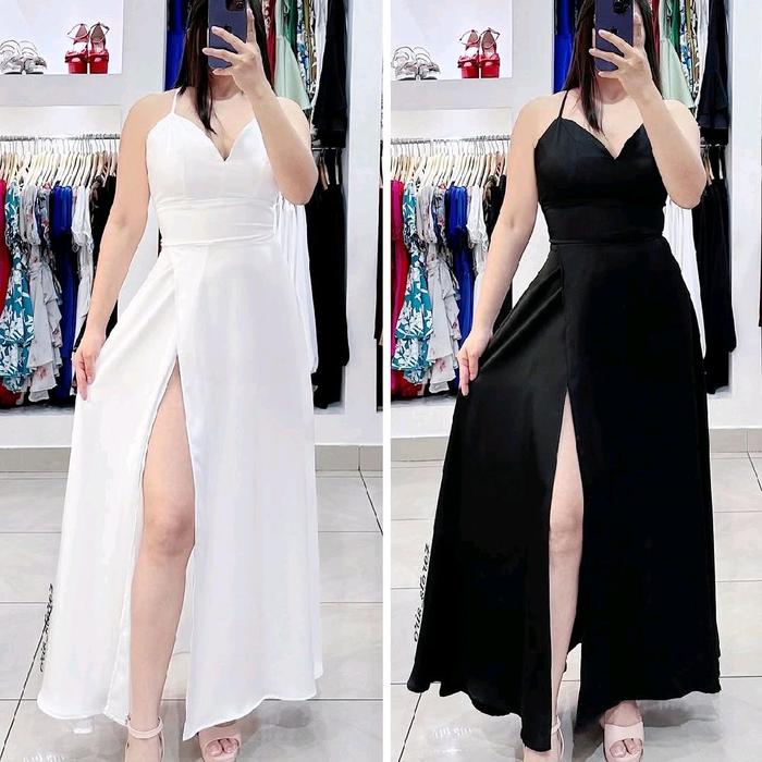 midi dres nadira rayon sabrina big size casual Baju Wanita Panjang Katun Pesta Gaun Remaja Dewasa Tw