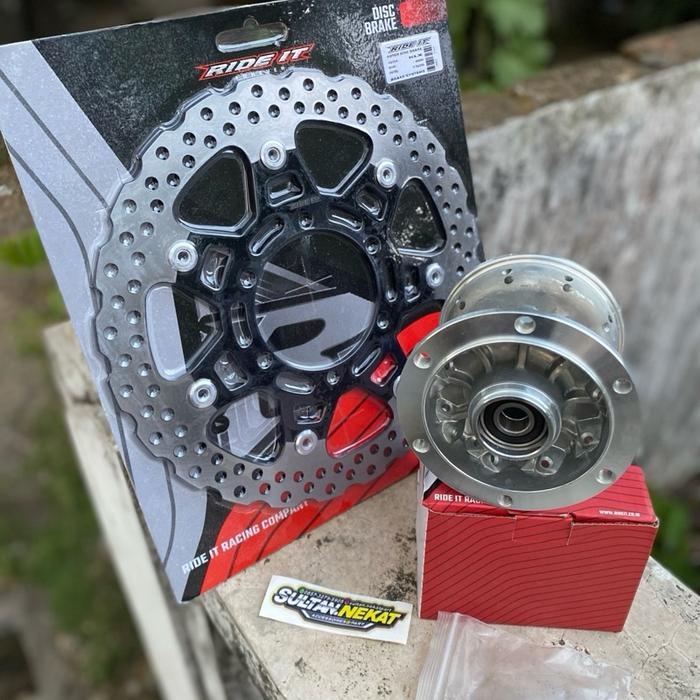 Tromol Dtracker Tromol set KLX Piringan Dtracker Set Tromol Depan KLX Dtracker Hole 36 Set Komplit C