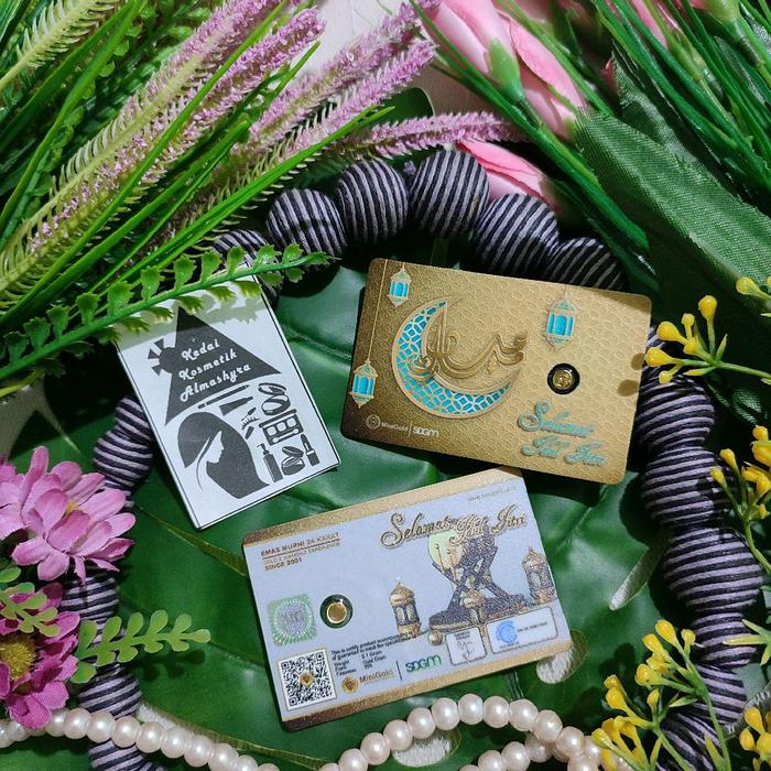 Mini Gold Logam Mulia 0,1gr Emas 99,9%