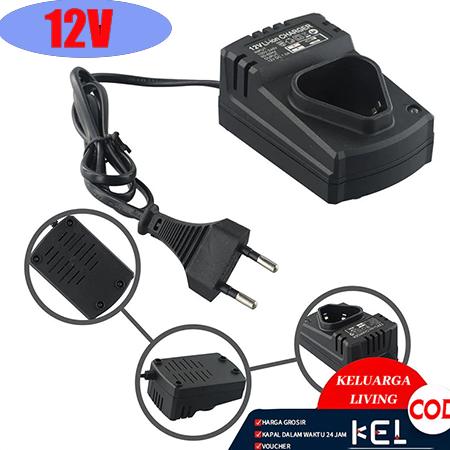 Charger Duduk 12v Casan Baterai Cordless Bor Impact Fast Charging Jld Cas 12 Volt Batere Li-Ion Char