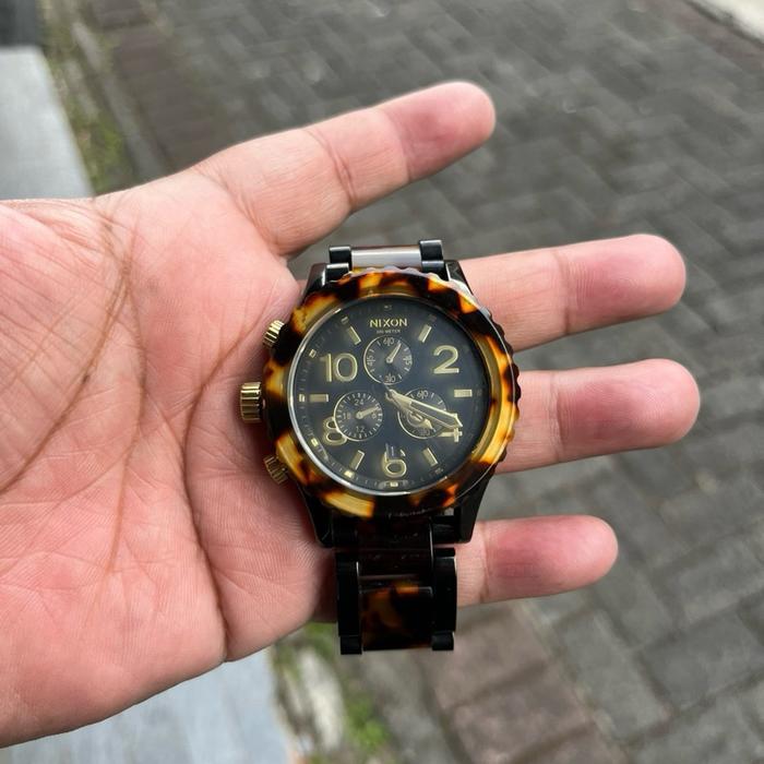 Nixon 42-20 Chrono All Black/Tortoise