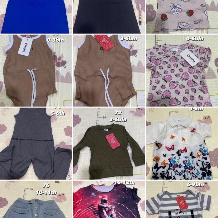 PAKET USAHA BAJU ANAK BAYI BRANDED