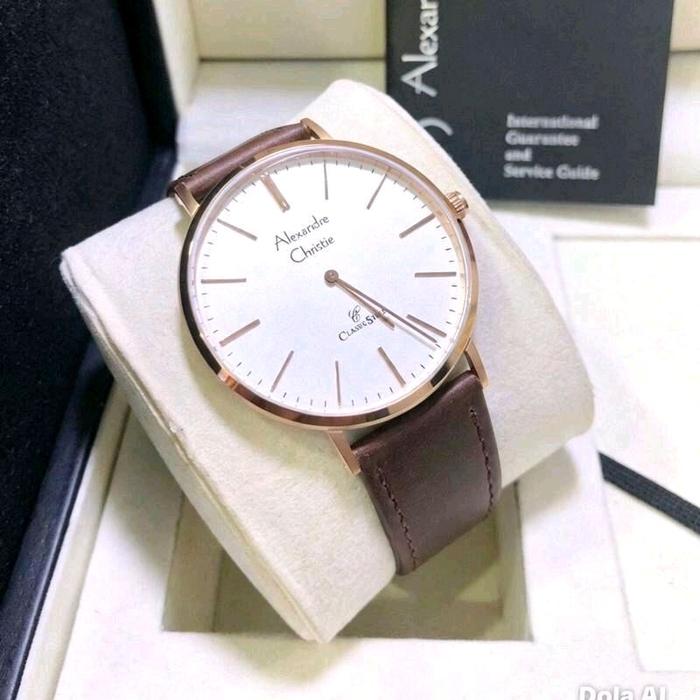 AC 8490JAM TANGAN PRIA ALEXANDRE CHRISTIE 8490/AC8490MH/AC8490(ORIGINAL)
