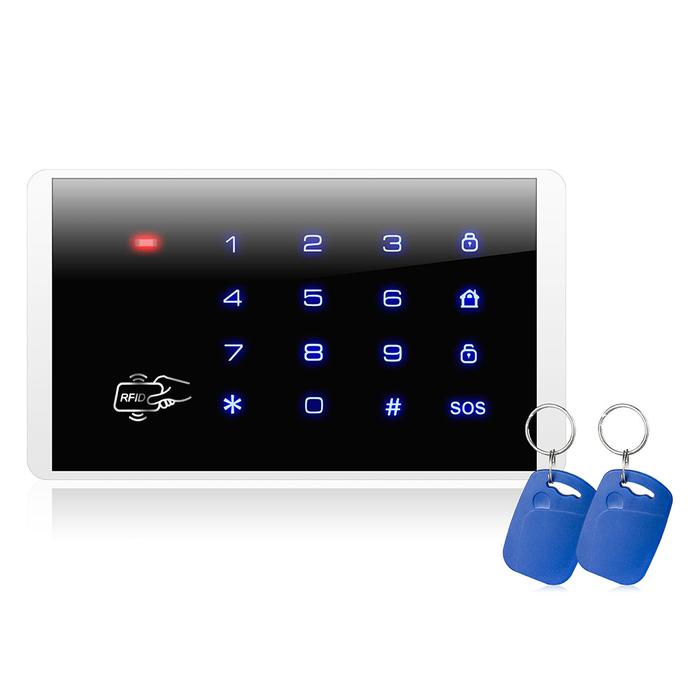 FUERS K16 433MHz Wireless RFID Touch Keyboard Keypad For G18 W181