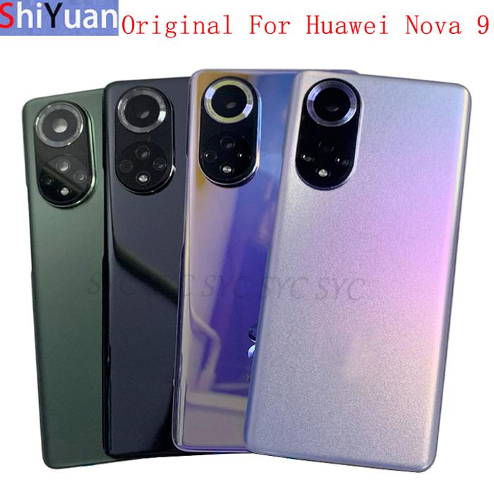 Original Battery Cover Rear Door Housing Back Case For Huawei Nova 9