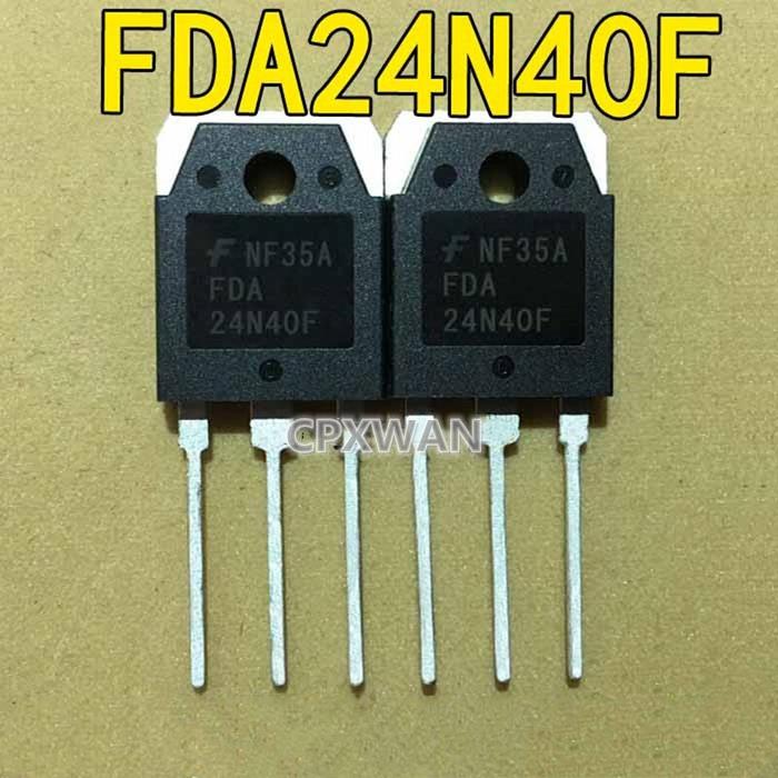 5 Buah Mosto-247 24N40F FDA24N40 TO247 24A 400V MOSFET Baru Asli