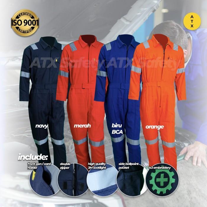 Tictac Weaack Terusan ATX / Baju Safety Jumpsuit ATX / Weaak / *