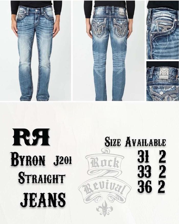 JEANS ROCK REVIVAL BYRON J201