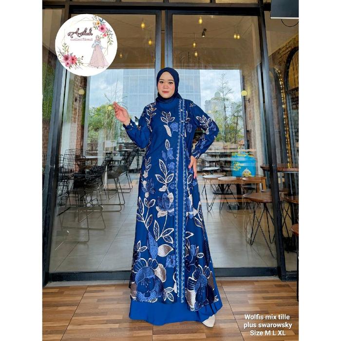 GAMIS ALCAVELA EXCLUSIVE TILLE BORDIR MIX WOLFIS PLUS SWAROWSKY