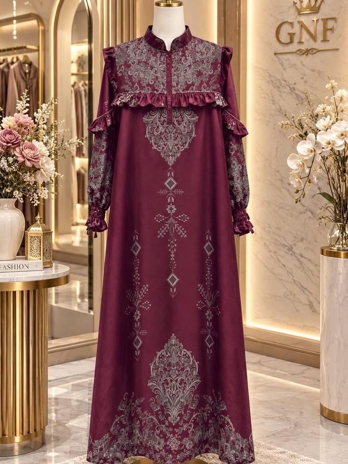 Gamis Po GNF ~ Gamis Mewah