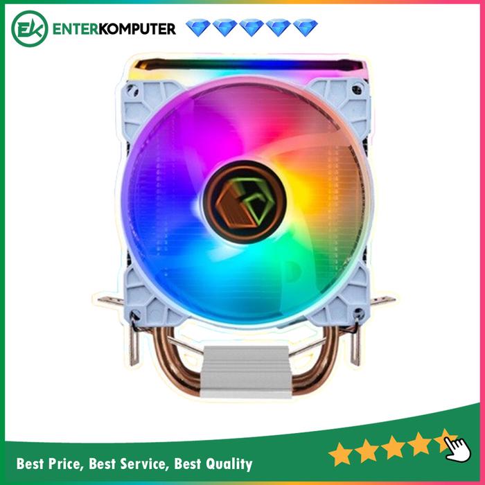 CUBE GAMING WIND V2 - 2 Heat Pipes - CPU Cooler Rainbow Led