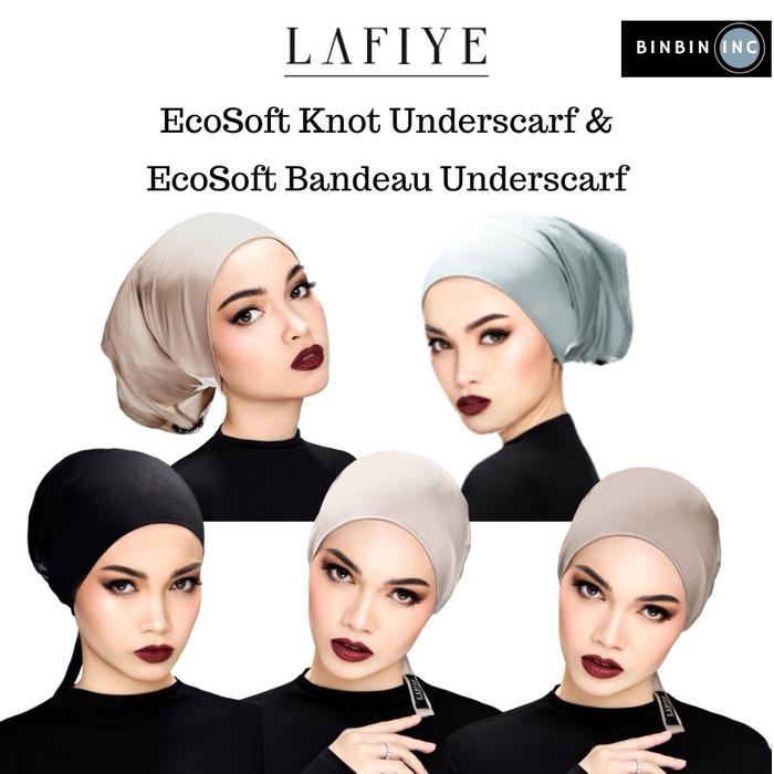 LAFIYE EcoSoft Knot Underscarf & Bandeau Underscarf - Ciput Original by Lafiye [Ready Stock] Undersc