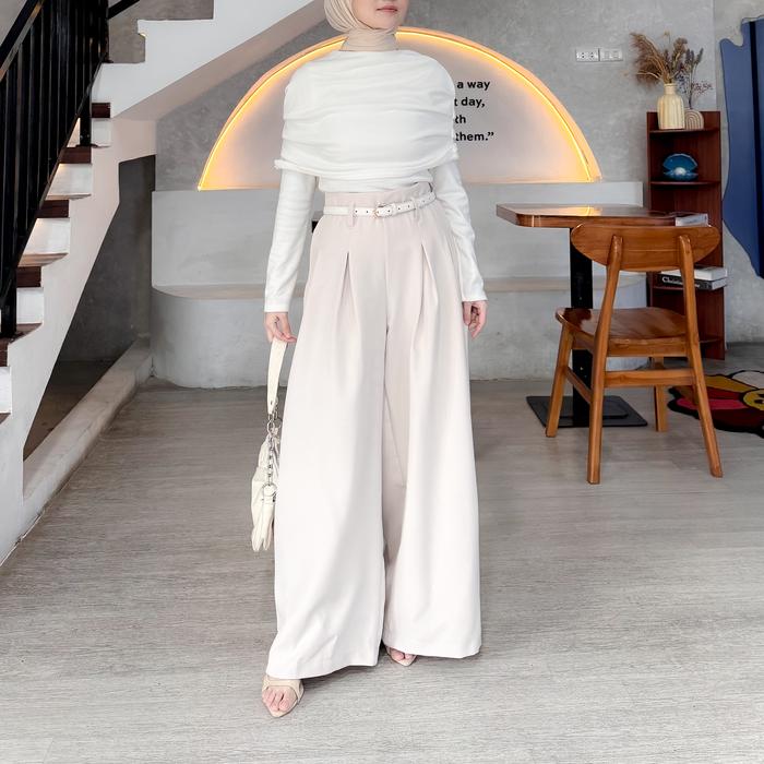AVRIL HW CULLOTE by NAAMA.ID | HW Pants - HW Cullote - Celana HW - Celana Wanita