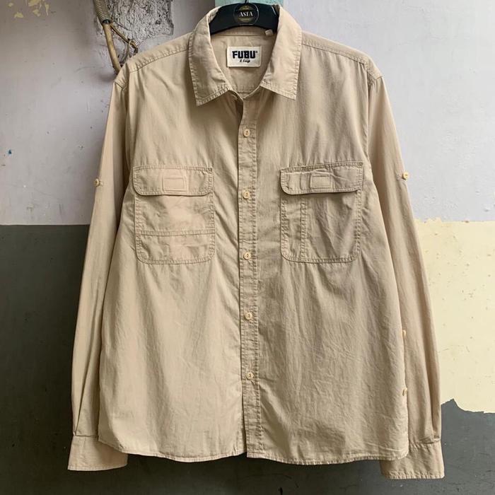 Kemeja lengan panjang fubu preloved