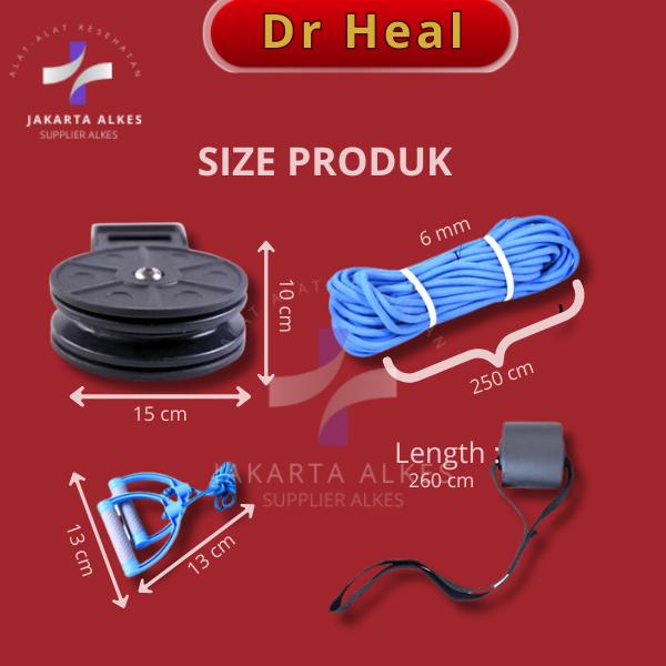 Alat Terapi Bahu Terapi Struk Stroke Shoulder Pulley Latihan Bahu Katrol Traksi Untuk Bahu Beku Fisi