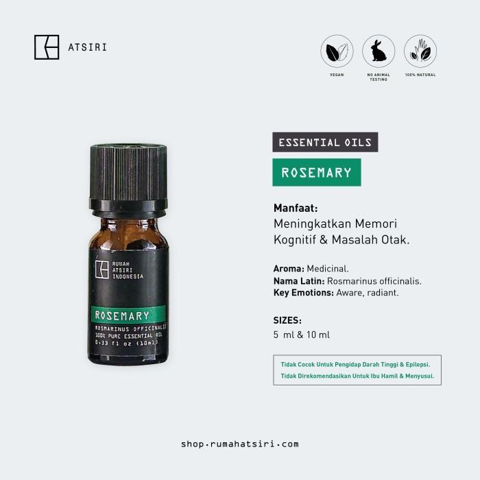 {{ Atsiri Rosemary Essential Oil Minyak Aromaterapi Ready }} Tubuh Vitamin