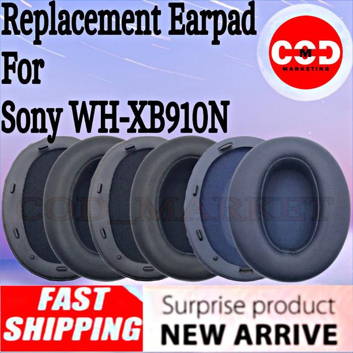 Sony XB910N Headphone Nirkabel Over-ear Hitam dengan Active Noise Cancellation dan Mikrofon Beamforming