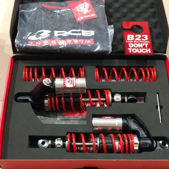 Shock rcb vd series bebek uk 335 mm dobel klik atas bawah rx king red