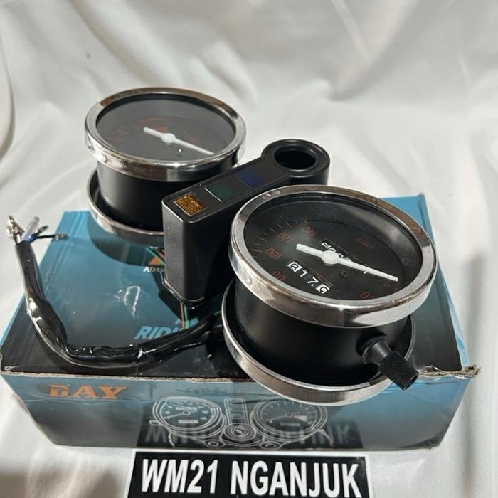 ￼Spidometer GL 100 125 Bulat Sporty Day -  GL125 Klasik gl100 79 style