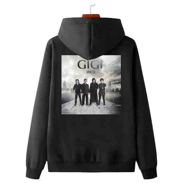 Sweater Gigi Amnesia Hoodie Bahan Cotton Fleece | Ritsleting & Jumper | Pullover & Zipper Hoodie | R