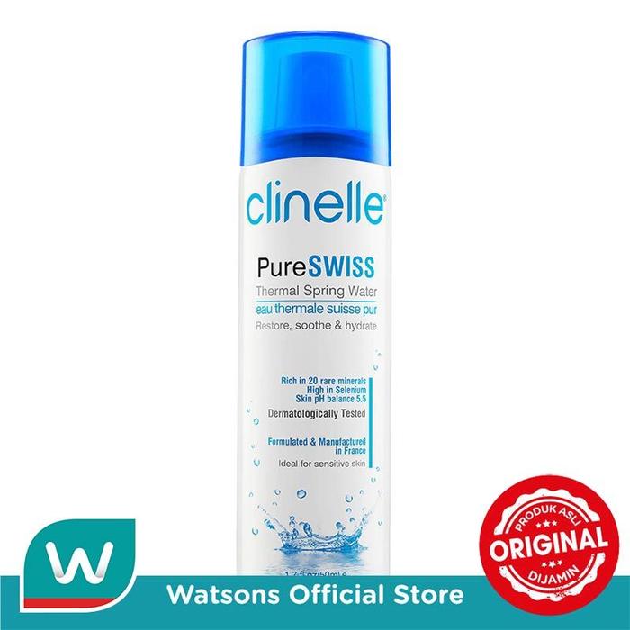 Clinelle PureSwiss Thermal Spring Water 50ml