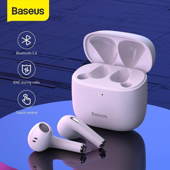 Baseus Bowie E8 Benar Nirkabel Headphone Bluetooth Latency Rendah TWS