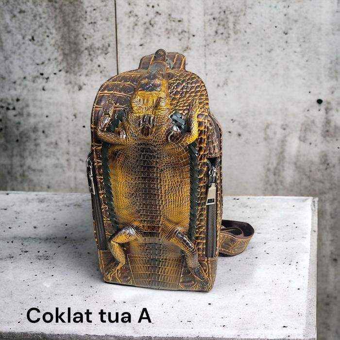 [UEGENE ID] Weistbag lupus  / tas dada lupus kulit baby croco full