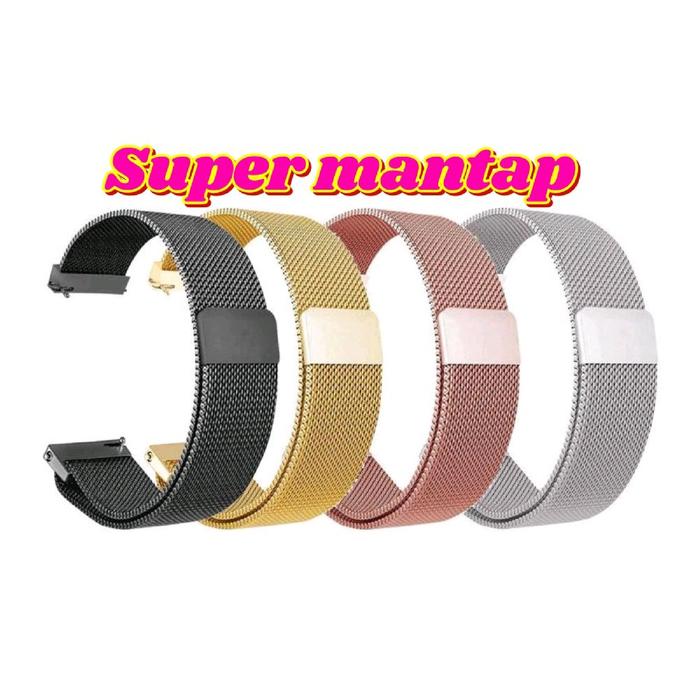 Strap Stainless Smarwatch Soundpeats Watch 1 / Soundpeats Watch 3 Steel Tali Jam