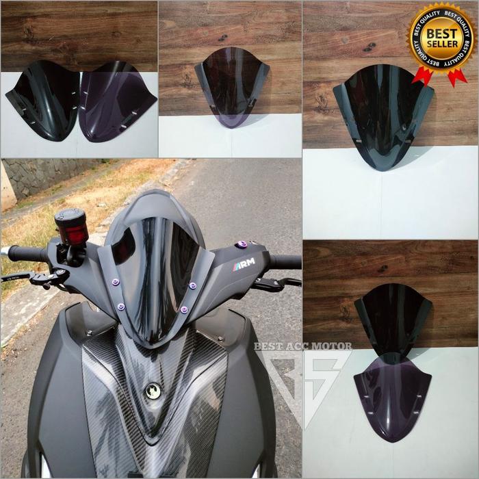 VISOR AEROX 155 OLD 2017 2018 2019 2020 2021 2022 VISOR AEROX 155 NEW CONNECTED 2021 2022